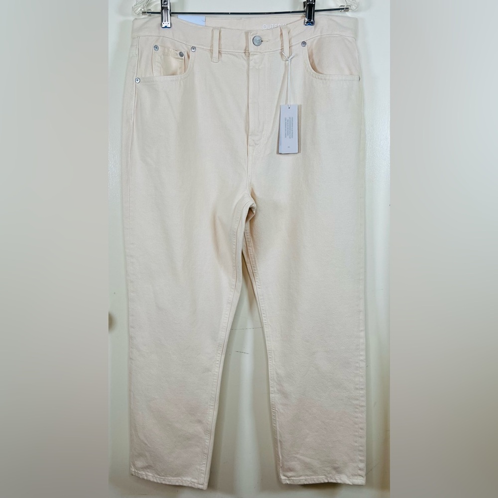 Outerknown Dune High Rise Slim Fit SEA Jeans, Waist 32. NWT